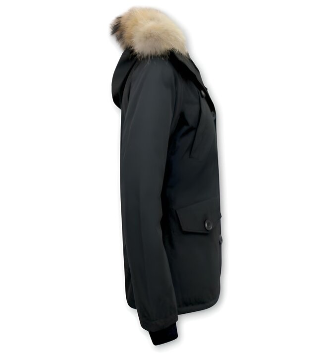 W  Collection Winterparka Damen Wasserdicht - X-106-1 - Schwarz