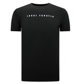 Local Fanatic Cartoon Herren-T-Shirt - Schwarz