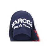 Local Fanatic Pablo Escobar Print Herren-T-Shirt - Navy Local Fanatic Pablo Escobar Print Herren-T-Shirt - Navy