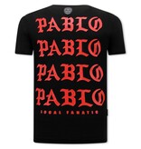 Local Fanatic I Feel Like Pablo Männer-T-Shirt - Schwarz