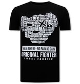 Local Fanatic MMA Orginal Fighter Männer-T-Shirt - Schwarz Local Fanatic MMA Orginal Fighter Männer-T-Shirt - Schwarz