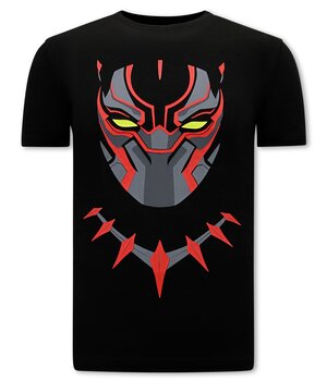 Local Fanatic Black Panther Männer-T-Shirt - Schwarz