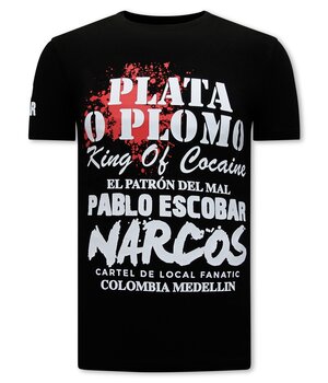 Local Fanatic Plato Plomo Männer-T-Shirt - Schwarz