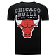 Bulls Classic Design Herren-T-Shirt - Schwarz