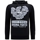 MMA Fighter Herren Hoodie - Schwarz