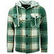 Holzfäller-Jacke für Herren gefüttert -7969 - Grün