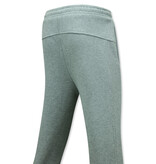 Enos Dicke gewebte Herren-Sweatpants - Grau