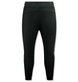 Enos Herren Sweatpants Thick Woven - Schwarz