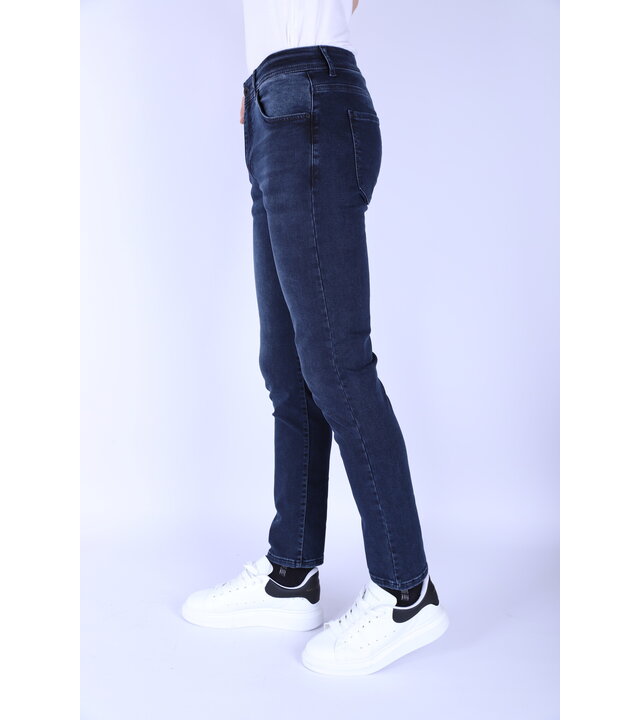 True Rise Herren Regular Fit Jeans Stretch - DP50 - Blau