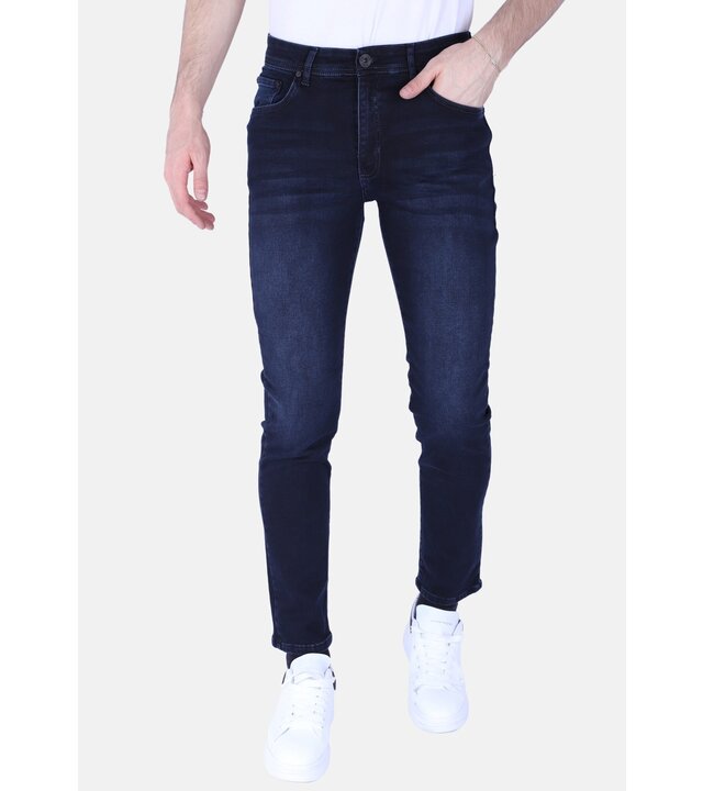 True Rise Herrenjeans für Erwachsene Regular Fit - DP51 - Blau