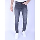 Light Jeans Herren Regular Fit Stretch - DP54 - Grau
