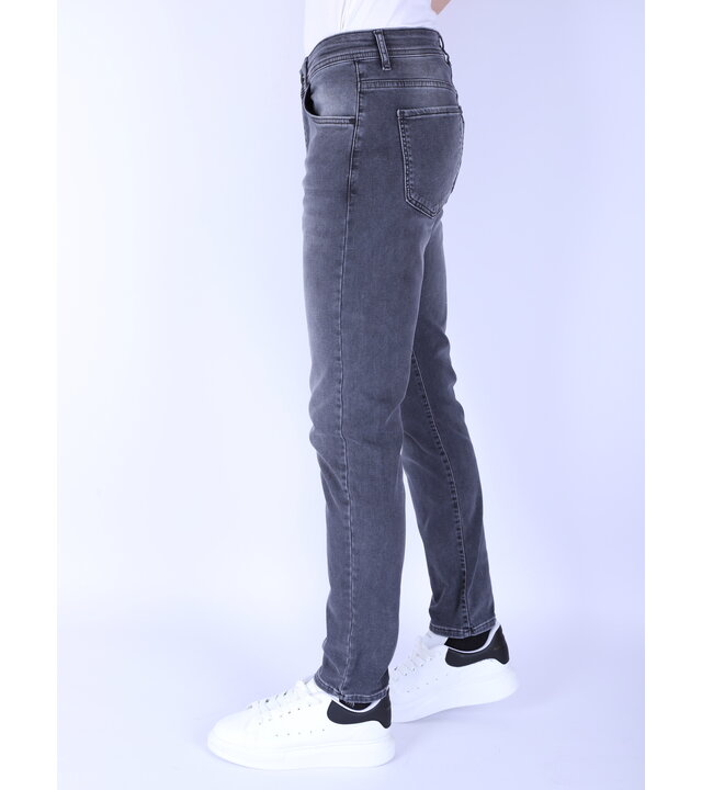 True Rise Light Jeans Herren Regular Fit Stretch - DP54 - Grau