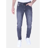 True Rise Light Jeans Herren Regular Fit Stretch - DP54 - Grau