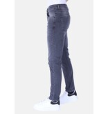 True Rise Light Jeans Herren Regular Fit Stretch - DP54 - Grau