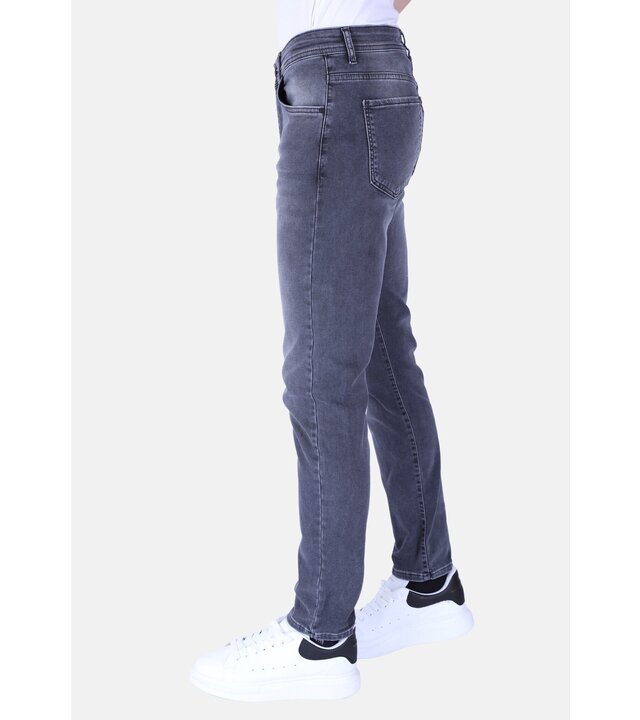 True Rise Light Jeans Herren Regular Fit Stretch - DP54 - Grau