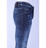 Local Fanatic Zerrissene Herrenjeans Slim Fit - 1100 - Blau