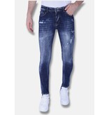 Local Fanatic Denim Blue Stone Washed Jeans Slim Fit -1103 - Blau