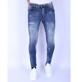 Local Fanatic Dunkelblaue Slim Fit Herrenjeans - 1097 - Blau