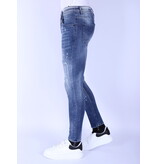 Local Fanatic Dunkelblaue Slim Fit Herrenjeans - 1097 - Blau