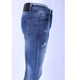 Local Fanatic Dunkelblaue Slim Fit Herrenjeans - 1097 - Blau