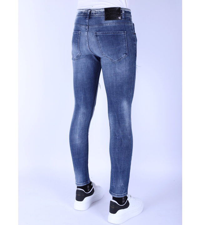 Local Fanatic Dunkelblaue Slim Fit Herrenjeans - 1097 - Blau