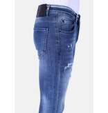 Local Fanatic Dunkelblaue Slim Fit Herrenjeans - 1097 - Blau