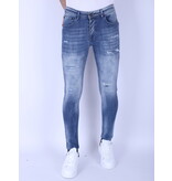 Local Fanatic Herrenjeans Slim Fit mit Rissen - 1095 - Blau