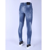 Local Fanatic Herrenjeans Slim Fit mit Rissen - 1095 - Blau