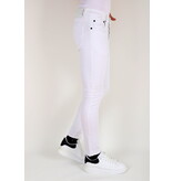 Mario Morato Neat White Herren Slim Fit Jeans mit Stretch -DP106