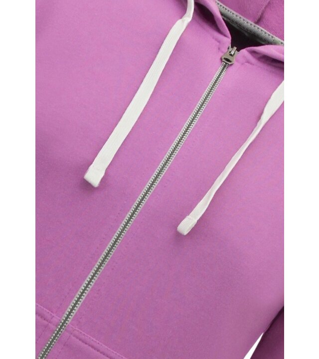 Enos Hoodie Men with Zipper - Weste mit Kapuze - Sportweste - Lila