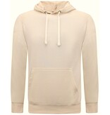 Enos Hoodie Men - Klassischer Kapuzenpulli - Beige Enos Hoodie Men - Klassischer Kapuzenpulli - Beige