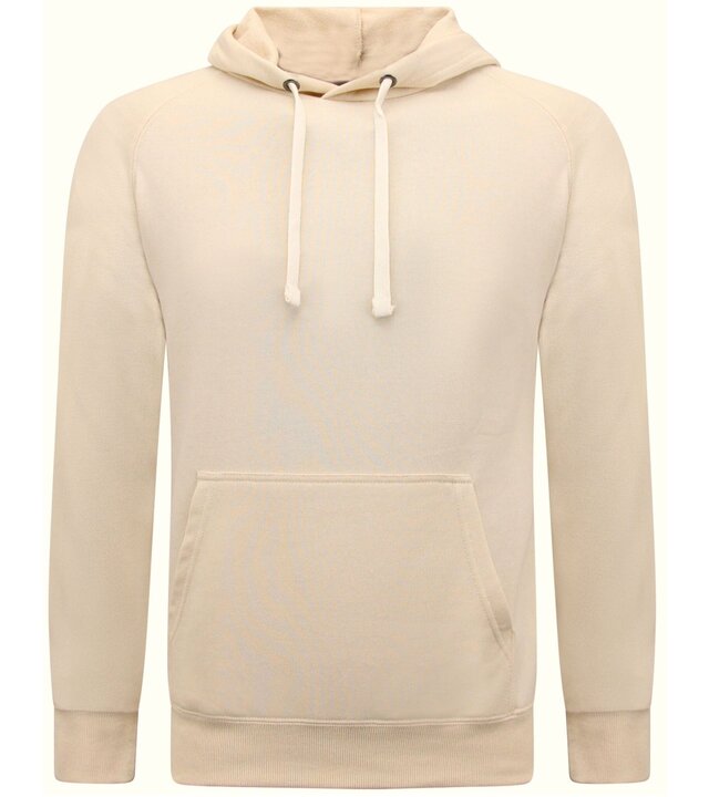 Enos Hoodie Men - Klassischer Kapuzenpulli - Beige