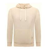 Enos Hoodie Men - Klassischer Kapuzenpulli - Beige Enos Hoodie Men - Klassischer Kapuzenpulli - Beige