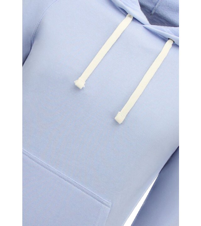 Enos Hoodie Men - Einfarbiger Basic Hoodie - Hellblau