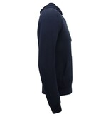 Enos Hoodie Men - Blanco Basic Hoodie - Dunkelblau