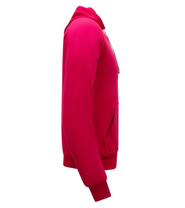 Enos Hoodie Men - Klassischer Hoodie mit Kapuze - Magenta