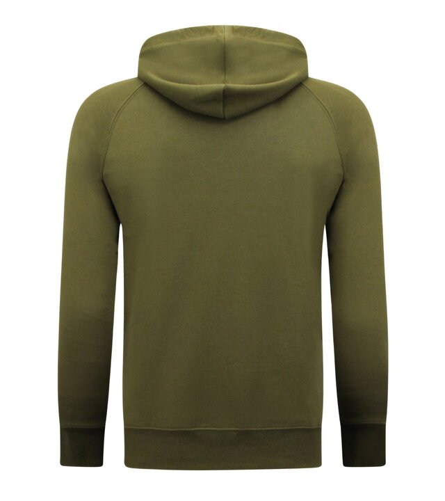 Enos Hoodie Heren - Sweater met Capuchon - Kaki