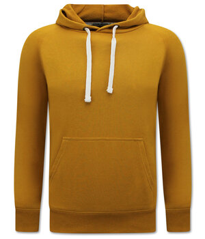 Enos Hoodie Men - Kapuzenpullover - Braun