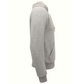 Enos Hoodie Men - Einfarbiger klassischer Hoodie - Grau Enos Hoodie Men - Einfarbiger klassischer Hoodie - Grau