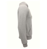 Enos Hoodie Men - Einfarbiger klassischer Hoodie - Grau Enos Hoodie Men - Einfarbiger klassischer Hoodie - Grau