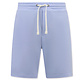 Kurze Herren-Sweat-Hose - Sweat-Short mit Taschen - Hellblau
