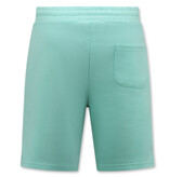 Enos Kapuzenpulli Männer mit Reißverschluss - Jogging Short Männer - SET - Mintgrün Enos Kapuzenpulli Männer mit Reißverschluss - Jogging Short Männer - SET - Mintgrün