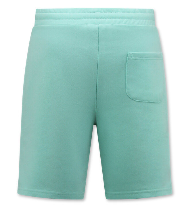 Enos Kapuzenpulli Männer mit Reißverschluss - Jogging Short Männer - SET - Mintgrün