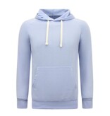 Enos Hoodie Men - Kurze Jogginghosen für Männer - SET - Hellblau