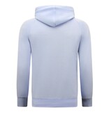 Enos Hoodie Men - Kurze Jogginghosen für Männer - SET - Hellblau