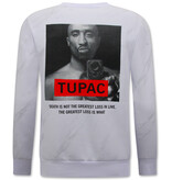 Top Star Tupac Heren Trui - Wit Top Star Tupac Heren Trui - Wit