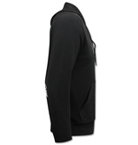 Top Star 2Pac Herren-Hoodie - Thug Life - Schwarz