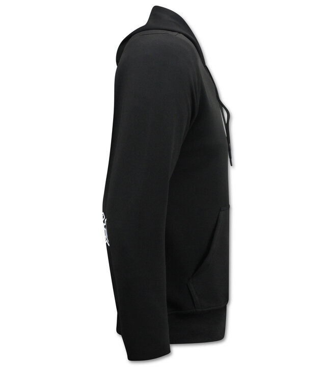 Top Star 2Pac Herren-Hoodie - Thug Life - Schwarz