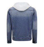 Local Fanatic Denim SpijkeJack met Capuchon Heren - RJ-966 - Blauw