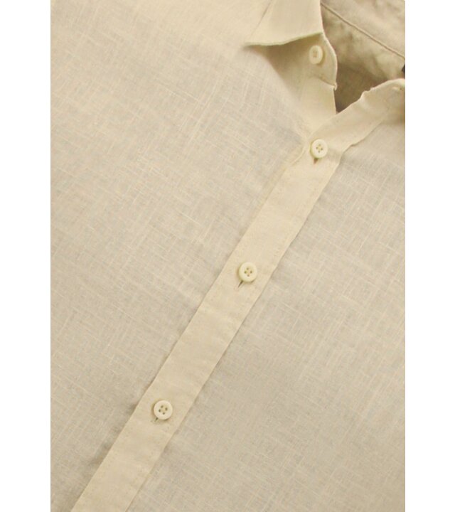 Enos Leinenhemd für Herren - Regular Fit - Casual Blanco - Beige